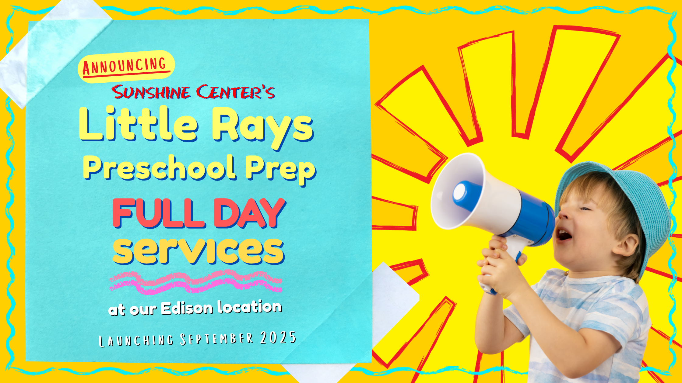 Announcing Little Rays FULL DAY Edison