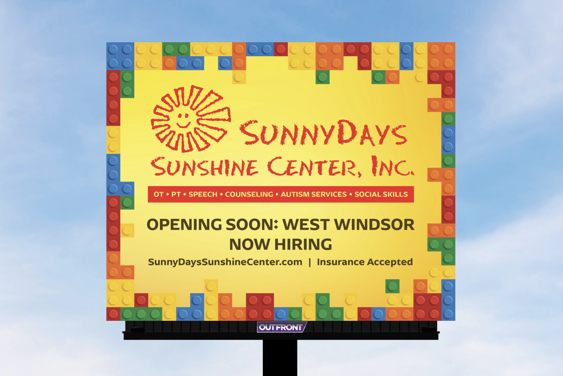 West Windsor Opening Soon Billboard